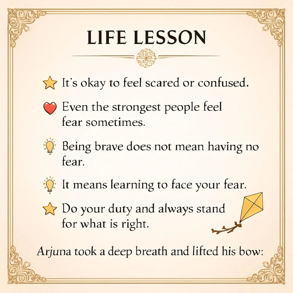 Bhagavad Gita Stories for Kids Ages 5–9: Simple Lessons on Happiness, Kindness & Inner Peace with Fun Activities and Engaging Stories