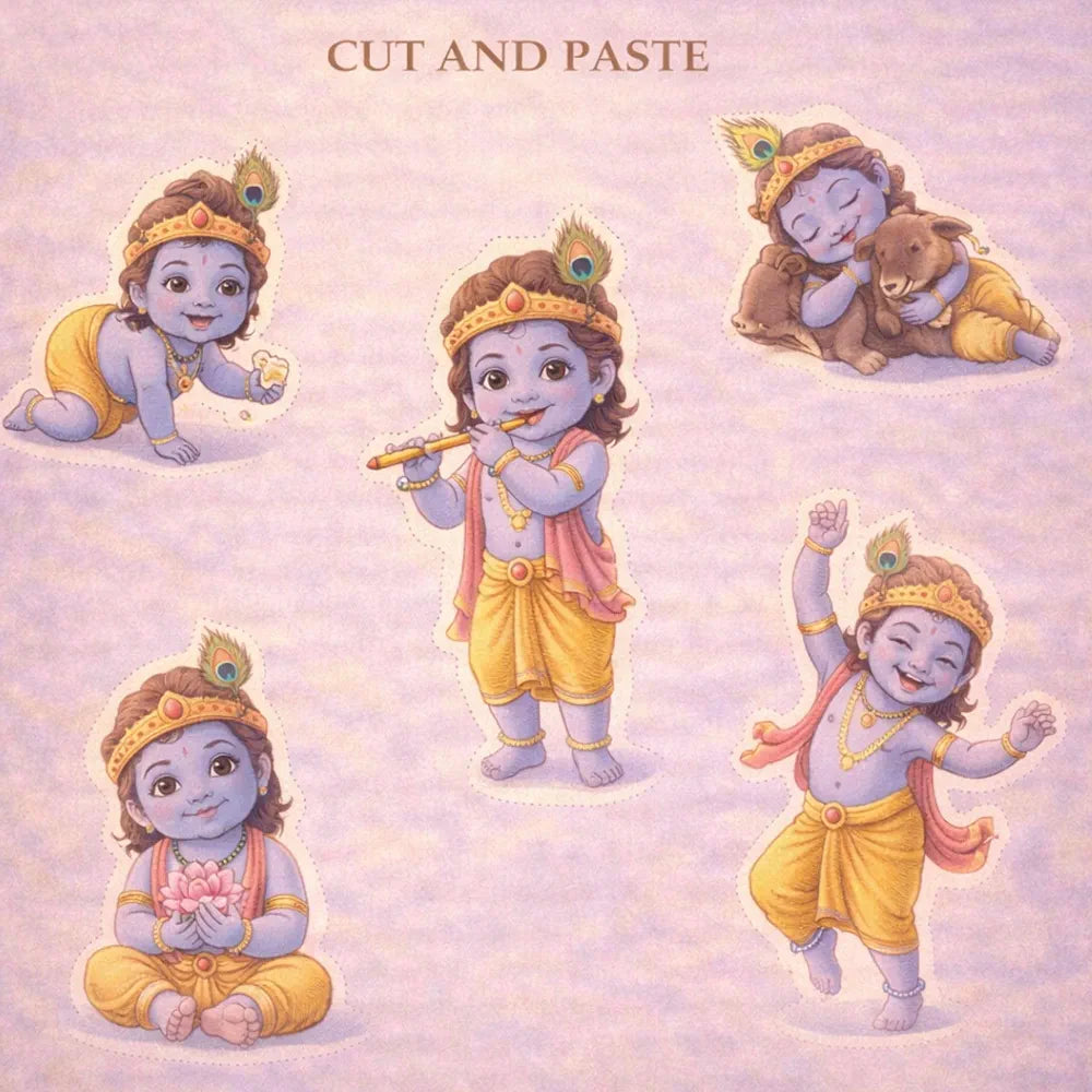 Bhagavad Gita Stories for Kids Ages 5–9: Simple Lessons on Happiness, Kindness & Inner Peace with Fun Activities and Engaging Stories