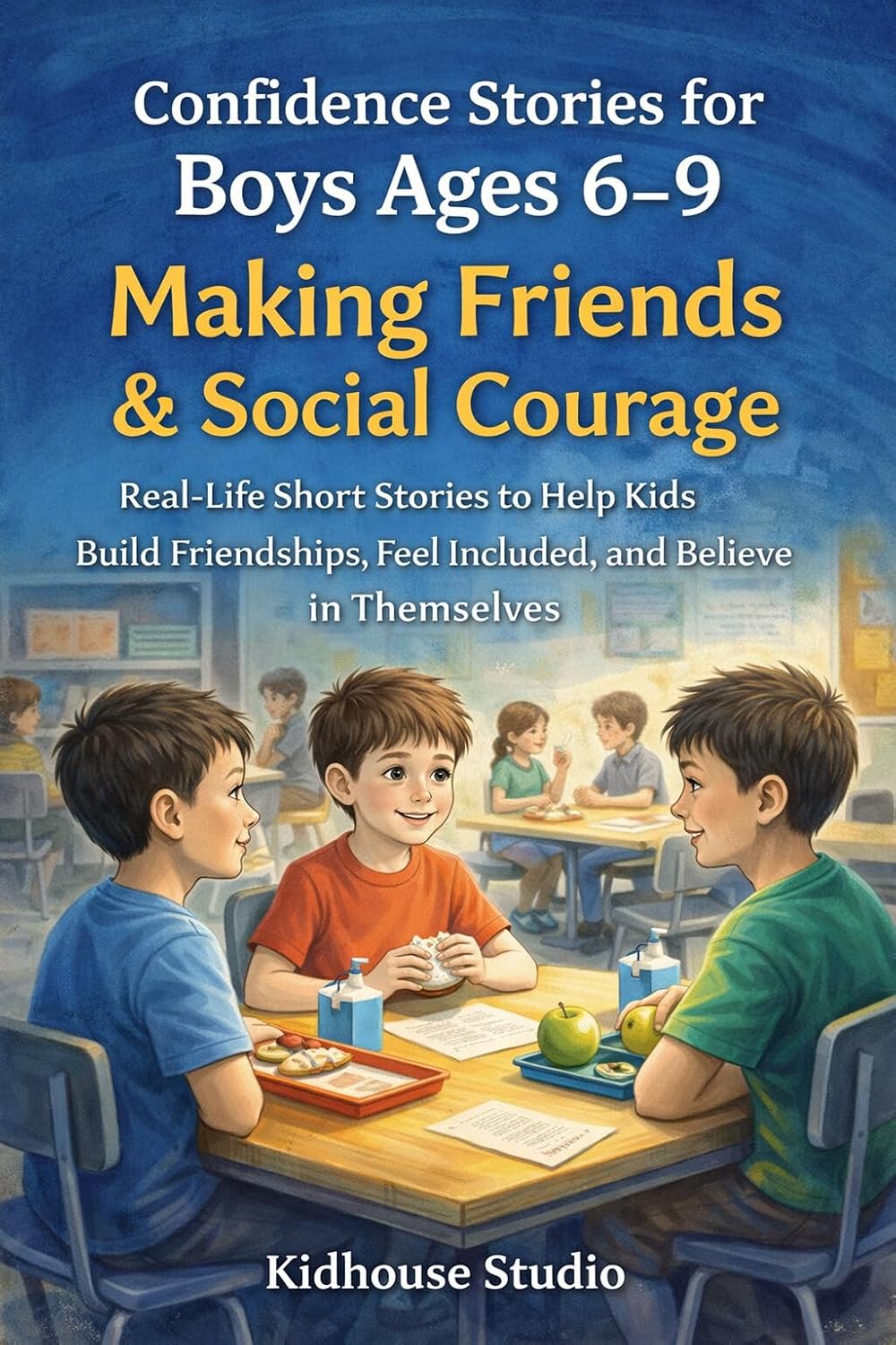 Confidence Stories for Boys Ages 6–9: Making Friends & Social Courage