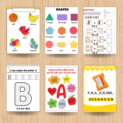 35,500+ Kids Educational Printables — Fun Learning, Worksheets & Activities